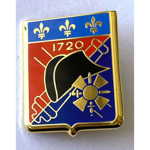 Insigne Militaire 4ème Regiment D'infanterie 1720 / Arthus Bertrand Pour Les Editions Atlas