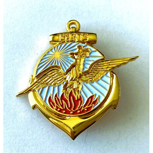 Insigne Militaire 15ème Rts Regiment Tirailleurs Senegalais / Arthus Bertrand Pour Les Editions Atlas