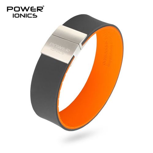 Power Ionics-Bracelet Ultra En Silicone Unisexe,Bracelet Dehors Large,Gravure Gratuite,3000 Anions