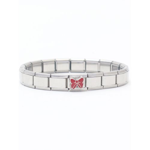 Bracelet À Maillons De Charme Italien Pour Femme,Perles Carrées Vintage,Pièces De Bijoux Modulaires,Cadeau De Fête Des Mères,Ami