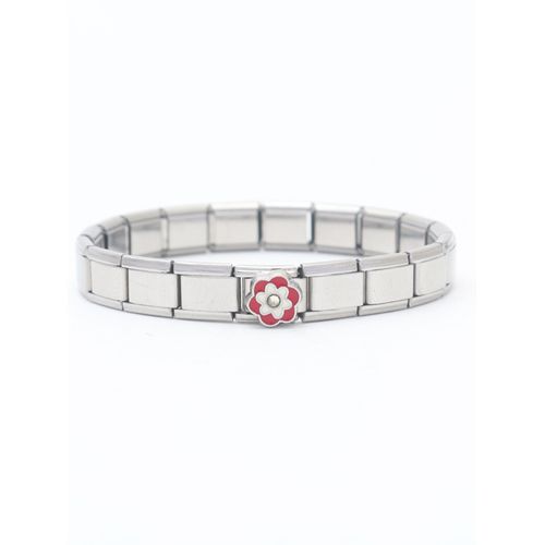 Bracelet À Maillons De Charme Italien Pour Femme,Perles Carrées Vintage,Pièces De Bijoux Modulaires,Cadeau De Fête Des Mères,Ami