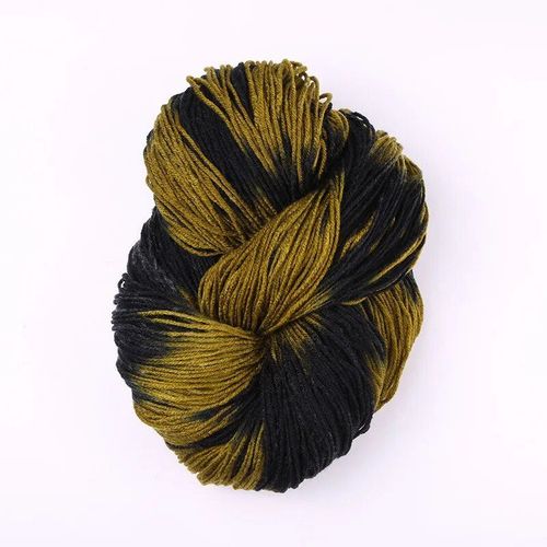 Fil de crochet monochromatique teint Flashy Chunky,fils acryliques colorés,pulls pour bébés,fils de laine Mohair,crochet,boule,2 pièces x 50g - Type 1(2pcs 100grams)