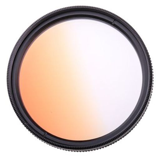 Filtre coloré à nickel é réglable Dele49/52/55/58/62/67/72/77mm,accessoire pour appareil photo Nikon/Sony - Type Grad Orange-67MM