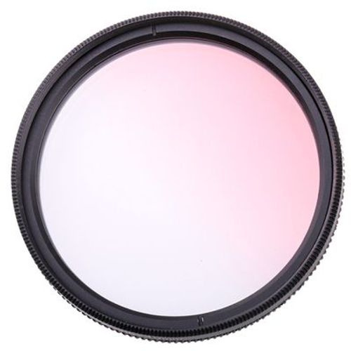 Filtre coloré à nickel é réglable Dele49/52/55/58/62/67/72/77mm,accessoire pour appareil photo Nikon/Sony - Type Grad Rose-52mm