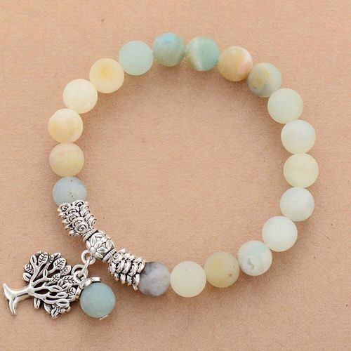 Bracelets Cham Pour Femmes,256 Perles De Paupières En Pierre Naturelle,Bijoux