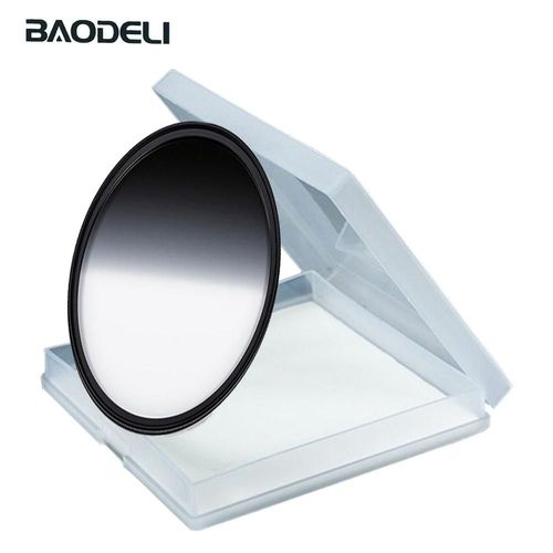 BAODELI-Filtro pour objectif d'appareil photo,filtre nickel é gris,accessoires féminins,Filtro Grimpe,Concept 49,52,55,58,62,67,72,77,82mm,Convient pour IL Nikon,Sony - Type GND 8 WITH BOX-82mm