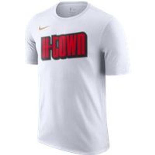 T-Shirt Nike Nba Houston Rockets Essential City Edition Pour Homme - Blanc