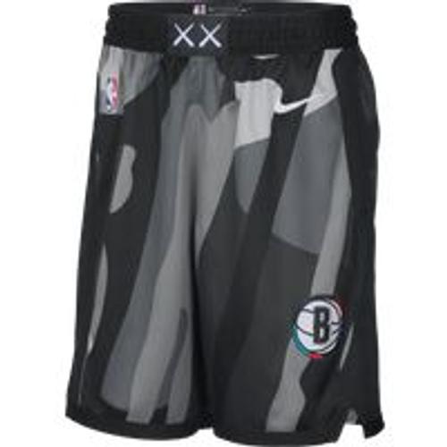 Short Nike Dri-Fit Nba Swingman Brooklyn Nets 2024/25 City Edition Pour Homme - Gris