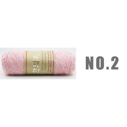Fil de laine d'alpaga de style coréen,fil optique,laine grossière,écharpe et manteau,vison naturel,cachemire,fil à la main,100g,140m,le plus récent - Type NO2 pink yarn
