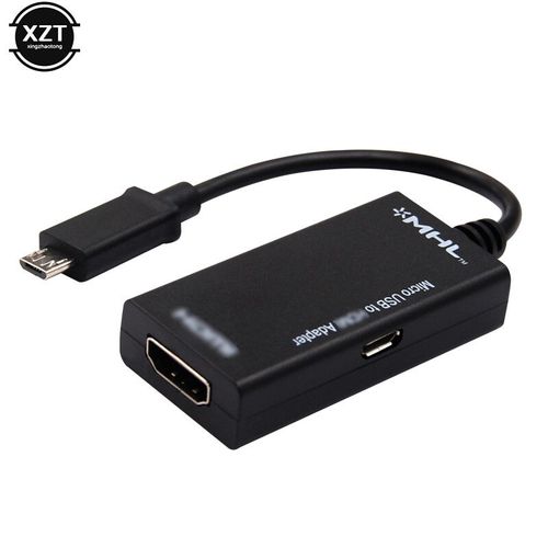 Adaptateur micro USB 1080P mâle vers femelle 5 broches vers HDMI,câble Compatible HDTV,pour Samsung,SONY,offre - Type < =0.5m