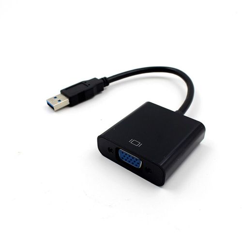 Câble adaptateur USB 3.0 vers VGA,carte vidéo externe,convertisseur multi-affichage pour P1 7/8/10,ordinateur de bureau,PC,budgétaire,moniteur
