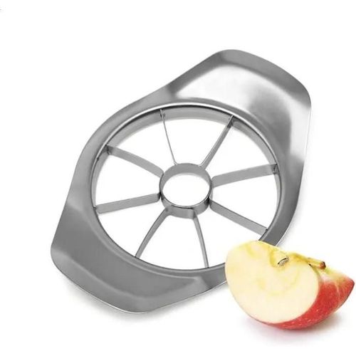 Coupe Pommes En Acier Inoxydable Éplucheur De Pommes Éplucheur De Fruits En Acier Inoxydable - 3 En 1 Coupe-Pommes Avec 8