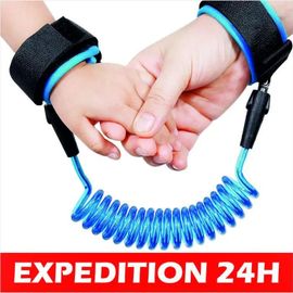 Anti Perdu Poignet Ceinture Réglable Laisse Enfant Poignet De 360 Rotation Harnais De Sécurité Confortable Bébé Bracelet Corde