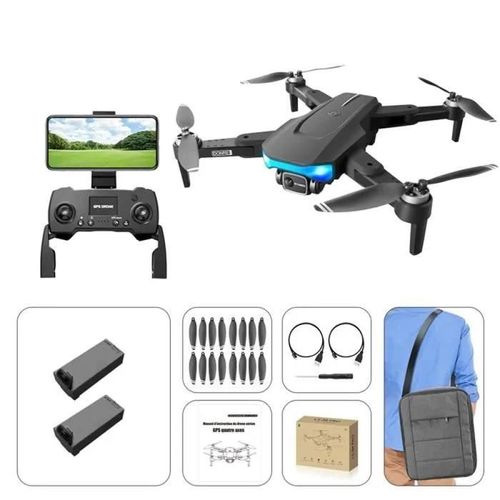 Drone Pimpimsky - Fpv Gps 5g Wifi 6k Hd - Caméra Intégrée - Autonomie 28 Min - Garantie 2 Ans-Pimpimsky