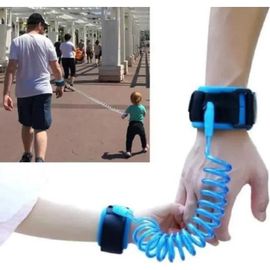 Bracelet Laisse Cordon Anti-Perte Sécurité Bébé Enfant Attache Poignet - Ywei - Ds00469 - Bleu