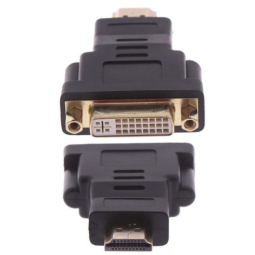 Adaptateur DVI vers HDMI mâle vers DVI 24 + 5 femelle,convertisseur 1080P pour moniteurs de budgétaire HDTV