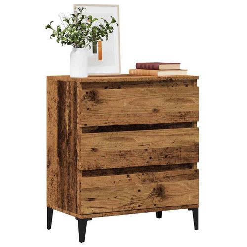 Vidaxl Buffet Vieux Bois 60x35x70 Cm Bois D'ingénierie