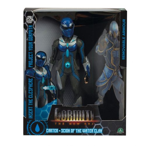 Live Action Gormiti - Figurine Articulée De 27 Cm Scion Avec Projecteur - Eau