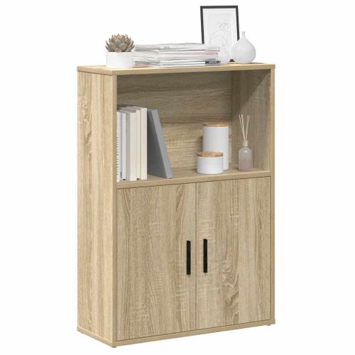 Vidaxl Bibliothèque Chêne Sonoma 60x24x85 Cm Bois D'ingénierie