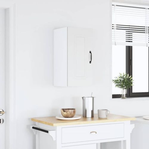 Vidaxl Armoire Murale De Cuisine Kalmar Blanc Bois D'ingénierie