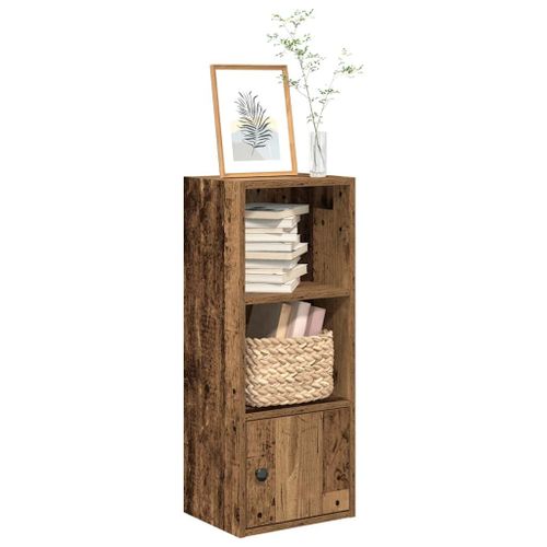 Vidaxl Bibliothèque Vieux Bois 31x24x77 Cm Bois D'ingénierie