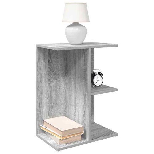 Vidaxl Tables De Chevet 2 Pcs Sonoma Gris Bois D'ingénierie