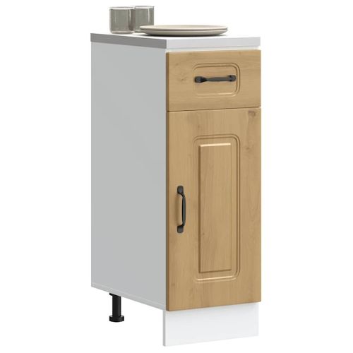 Vidaxl Armoire De Cuisine Kalmar Chêne Artisanal Bois D'ingénierie