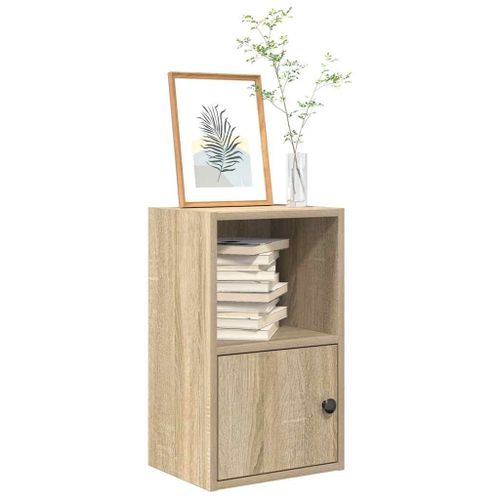 Vidaxl Bibliothèque Chêne Sonoma 31x24x52 Cm Bois D'ingénierie