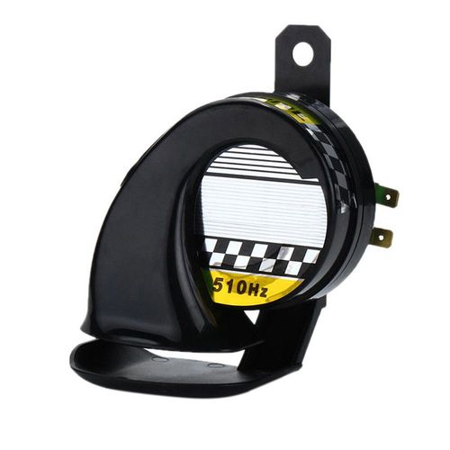 Klaxon À Air Escargot Universel Pour Voiture Et Moto,Sirène Super Forte Pour Camion,Hurbike,Étanche,12v Dc,130db - Type Black