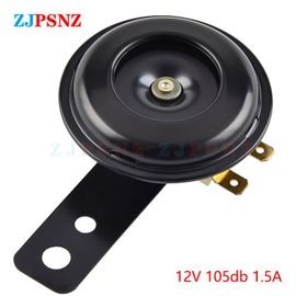 Analyste De Klaxon Rond Super Fort Étanche Pour Moto Électrique,Haut-Parleur Pour Scooter Et Cyclomoteurs,6v,12v,24v,36v,48v,60v,72v - Type 12v 105db 1pcs
