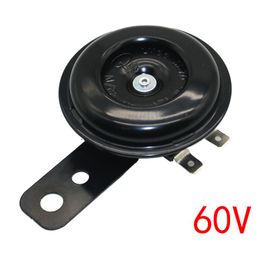 Analyste De Klaxon De Scooter Électrique Universel,Haut-Parleur Rond,Étanche,Vélos Électriques,Moto,6v,12v,48v,60v,110db - Type 1pcs 60v