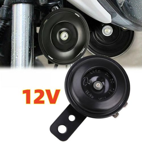 Klaxon Universel Étanche Pour Moto,Klaxon Électrique,Rond,Haut-Parleurs Air Artworks,Accessoires De Voiture,12v,48v - Type A01 12v #A