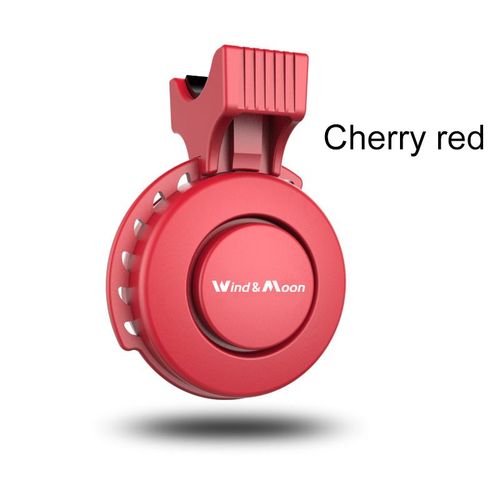 Klaxon Électronique Pour Vélo,4 Types De Tons Classiques,Aste,120db,Pas Difficile,Route,Vtt,Sacidoine - Type Rouge