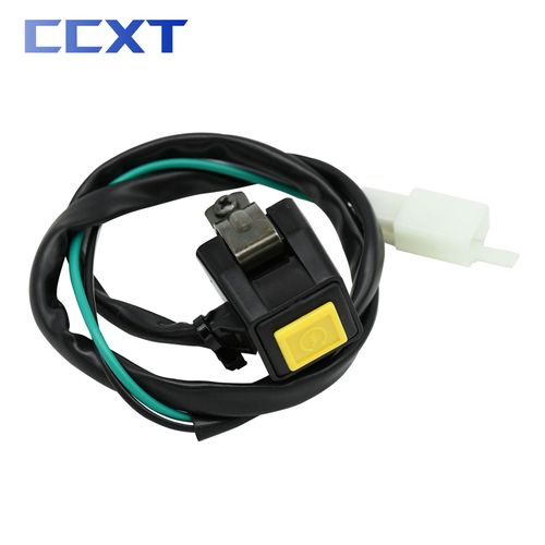 Bouton De Commutation D'arrêt De Klaxon De Démarrage De Moto Rl,Interrupteurs De Poignée De Commande,Ktm,Suzuki,Yamaha,Honda,Kawasaki,Cr,Rl,Crf,22mm - Type Yellow