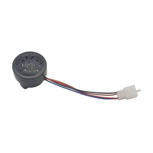Qm82 Universel 48v 60v 2 En 1 Atv Klaxon Électrique Rond Haut-Parleur-Sirène