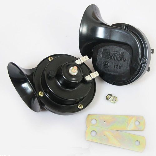 Klaxon D'escargot Pour Moto,Étanche,12v,Réglage Haut Et Bas,Pour Scooter,1 Paire De Haut-Parleurs,