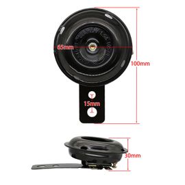 Klaxon De Remplacement Pour Moto Et Scooter Électrique,12v,100db/105db,Pour Mobylettes,Go-Karts,Pour Pocket Bike