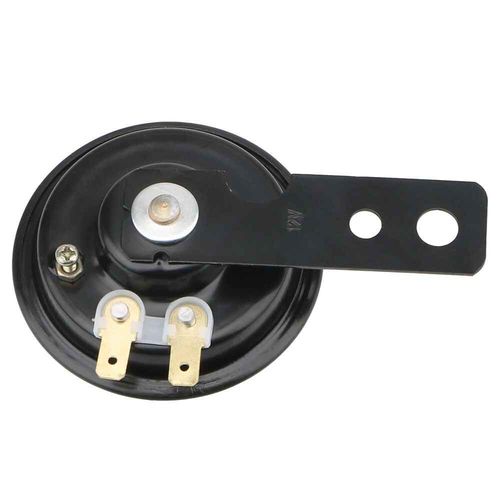 Kit De Klaxon Universel Étanche Pour Moto Et Voiture,Haut-Parleur Rond Et Fort,Signal Ressort,Accessoires Automobiles,1,5 A,12v - Type Black