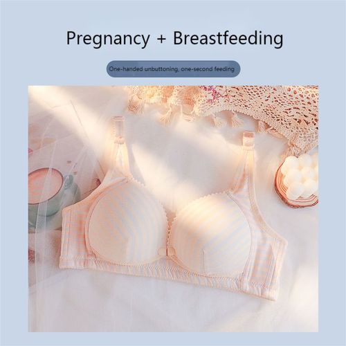 1/2pcs Sans Fil Vêtements D'allaitement Coton Soutien-Gorge D'allaitement Pour Femmes Enceintes Grossesse Sommeil Sous-Vêtements Of Support Gorge Allaitement