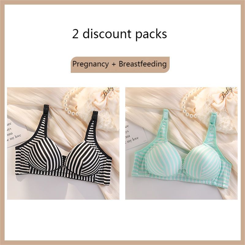 1/2pcs Sans Fil Vêtements D'allaitement Coton Soutien-Gorge D'allaitement Pour Femmes Enceintes Grossesse Sommeil Sous-Vêtements Of Support Gorge Allaitement