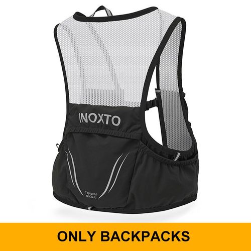 Sac À Dos De Course Ultraléger Pour Homme,Glaçage D'hydratation,Adapté Au Vélo,Marathon,Randonnée,Portable,2l,2 Bouilloires De 450ml - Type Black White