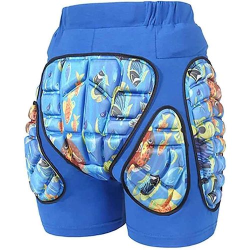 Pantalon Oligshort De Protection 3d Pour Enfant,Équipement Rembourré Pour Ski,Patinage Et Équitation,506