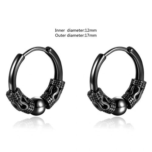 Huggie Hoop Petites Boucles D'oreilles Pour Hommes Et Femmes,Piercing D'oreille,Anneau,Bijoux Anti-Allergique