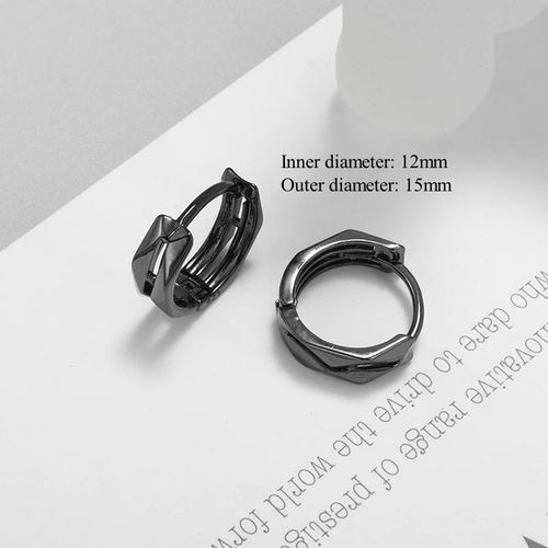 Huggie Hoop Petites Boucles D'oreilles Pour Hommes Et Femmes,Piercing D'oreille,Anneau,Bijoux Anti-Allergique