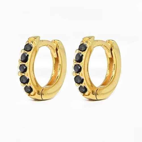 Boucles D'oreilles Minimales En Acier Inoxydable,Clip,Petit Huggie,Cartilage Fin,Helix,Tragus,Piercing,Bijoux,2 Pièces