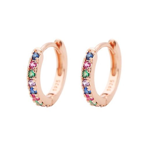 Boucles D'oreilles Minimales En Acier Inoxydable,Clip,Petit Huggie,Cartilage Fin,Helix,Tragus,Piercing,Bijoux,2 Pièces