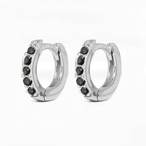 Boucles D'oreilles Minimales En Acier Inoxydable,Clip,Petit Huggie,Cartilage Fin,Helix,Tragus,Piercing,Bijoux,2 Pièces