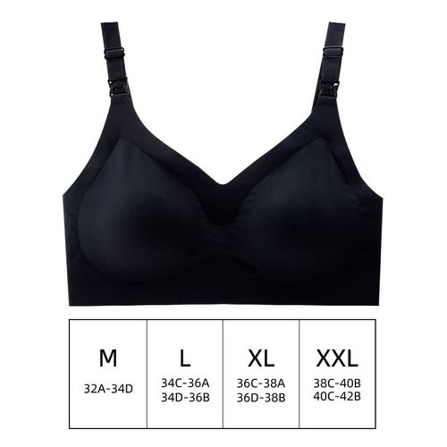 Soutien-Gorge D'allaitement Une Pièce Pour Femme Enceinte,Soutiens-Gorge D'allaitement,Bouton Ouvert Sur Le Devant