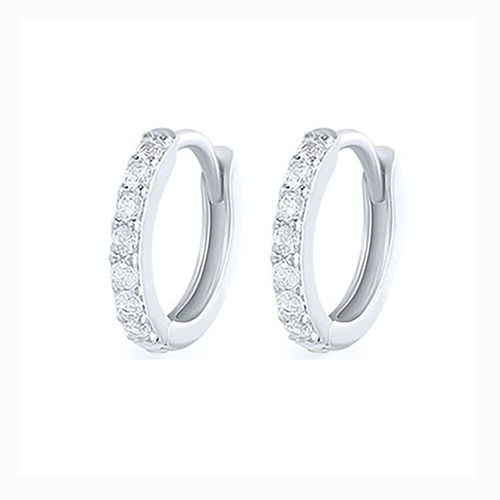 Boucles D'oreilles Minimales En Acier Inoxydable,Clip,Petit Huggie,Cartilage Fin,Helix,Tragus,Piercing,Bijoux,2 Pièces