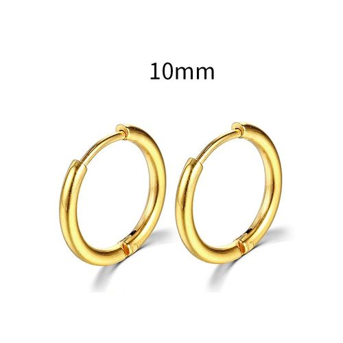 Petites Boucles D'oreilles Créoles En Acier Inoxydable Pour Femmes Et Hommes,Piercing D'oreille Cartilage,Bijoux Simples,2022